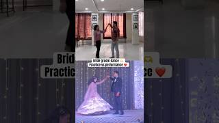 Bride groom dance bridegroomdance coupledance easydance sangeetchoreo weddingdance dancevideo [upl. by Areta157]