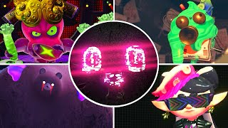 Splatoon Series  All Final Bosses With All DLC [upl. by Amikehs]