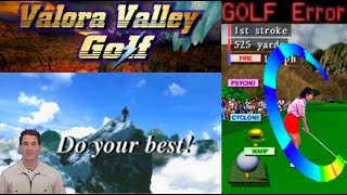 Valora Valley Golf aka The Hyper Golf Devils Course on the Sega Saturn [upl. by Enilkcaj632]