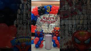 Balloon Decorations rainbowtheme manikonda hyderabad decoration shorts 🩵🩵🥰🥰😍😍💕💕💕 [upl. by Wawro]