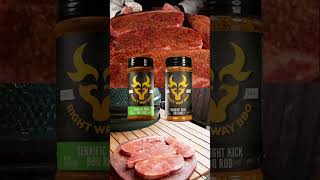 Grilled Pork Shoulder Steak Recipe with Right Way BBQ Seasonings [upl. by Clava]