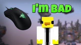 BlocksMC Bedwars with Keyboard and Mouse Sounds ASMR but Im Not Warmed Up Razer Deathadder 2013 [upl. by Bambie995]