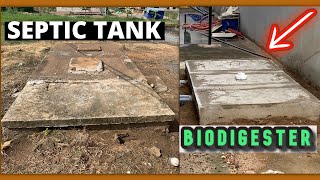 Septic tank or Biodigester 5 Main Differences [upl. by Ennoira734]