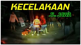 KECELAKAAN JL JAWA [upl. by Malena]