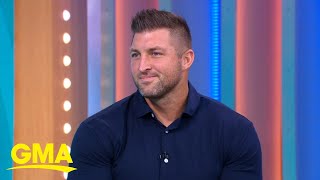 Tim Tebow announces The Renewed Hope Act [upl. by Drofwarc]