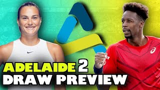 ATP amp WTA Adelaide 2 2022  Draw Preview amp Predictions  GTL Tennis Podcast 292 [upl. by Eimmac]