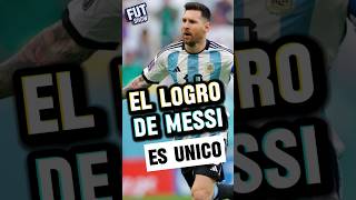 Este LOGRO de MESSI es ÚNICO en las SELECCIONES y MUNDIALES 🏆⚽ messi argentina mundial [upl. by Mccreery]