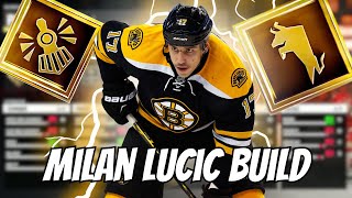 MOST TOXIC AND OVERPOWERED BUILD IN NHL 24  Milan Lucic Build [upl. by Queen]