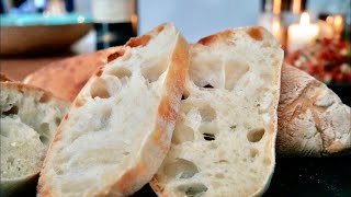 Ciabatta selbst backen  original lecker amp einfacher als erwartet [upl. by Notsa]