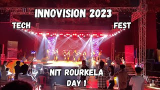 INNOVISION Biggest fest of NIT ROURKELA  DAY 1 festival fest jee viral nit iit [upl. by Yellhsa]