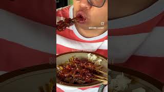 SATE KAMBING MAS MARDI kuliner food foodie [upl. by Yelats]