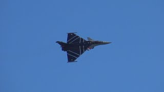 RAFALE SOLO DISPLAY  FRENCH AIR FORCE  JESOLO AIR SHOW 2022 [upl. by Darreg]