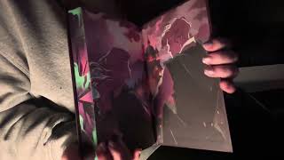 ASMR Illumicrate October book box 📚 🌟 tapping tracing whispers reading [upl. by Air311]