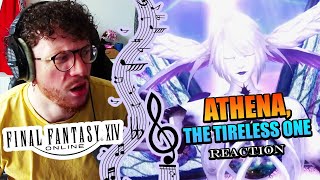 First Time Hearing quotATHENA THE TIRELESS ONEquot  Final Fantasy XIV OST Reaction [upl. by Aztiram]