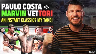 Marvin Vettori vs Paulo Costa An Instant Classic My Take [upl. by Jueta]