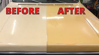 Paint Correction On A 45 Year Old Chevrolet C10 Truck [upl. by Yelha]