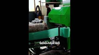 Silage Baling and Wrapping Machine youtube youtubeshorts [upl. by Atsedom]