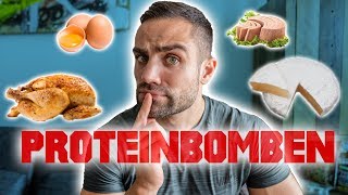 GUT GÜNSTIG KALORIENARM  DIE BESTEN PROTEIN LEBENSMITTEL [upl. by Kathe]