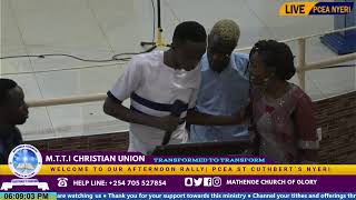 Mathenge Technical Training Insitute Christian Union [upl. by Muhan]