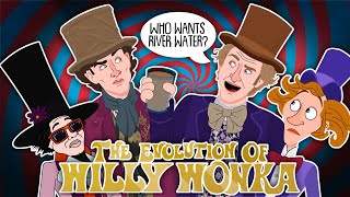 The Evolution Of Willy Wonka ANIMATED [upl. by Noyart]