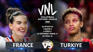 France vs Türkiye  Womens VNL 2024 [upl. by Taka373]