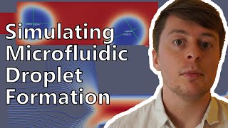 Simulating Microfluidic Droplet Formation  FEniCS CFD [upl. by Anal338]