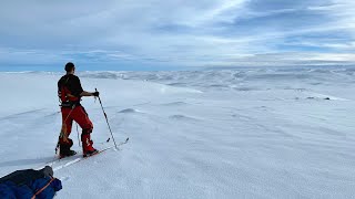 Hardangervidda på langs 2024  Ett Vintereventyr det er verdt å få med seg Teksting tilgjengelig [upl. by Hartmunn]