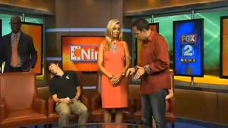 Hypnotist Richard Barker FOX 2 Detroit [upl. by Kaye808]