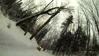 Snowmobiling In Marquette MI [upl. by Mccahill]