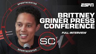 FULL INTERVIEW Brittney Griners first press conference since being released from Russian prison [upl. by Adaval]