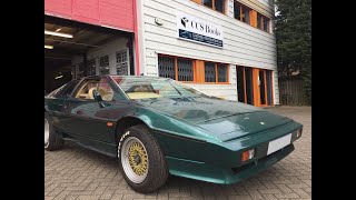 1986 Lotus Esprit Turbo  full leather restoration [upl. by Buchalter706]