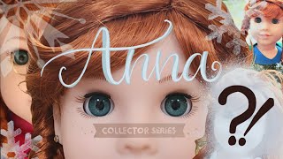 AG Collector Series Frozen’s ANNA Unboxing Restyling amp Review [upl. by Shama651]