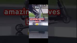 scooter tricks but scooter amazing shorts shortsvideo [upl. by Hayalat]