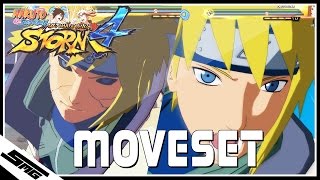 Naruto Ultimate Ninja Storm 4  Alive Minato  KCM Edo Minato COMPLETE Moveset [upl. by Swane829]