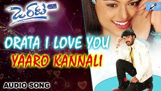 Yaaro Kannalli Kannanittu  HD Song  Orata I Love You  Prashanth  Rajesh Krishnan Nanditha [upl. by Atinel371]