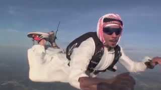 arab skydiver allahu akbar [upl. by Ricarda]