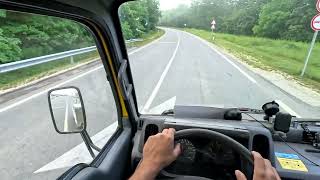 Monday Nissan Cabstar Pov driving 3  starter fail [upl. by Llereg227]