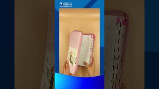 Biblia Rvr60 Rosa Flores Gigante [upl. by Herod]