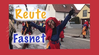 Reute Narrensprung Fasnet 2017bei Bad Waldsee Baden Württemberg [upl. by Senecal]