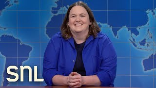 Weekend Update Molly Kearney on Going Home for the Holidays  SNL [upl. by Arretak]