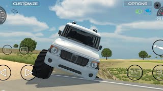 new bolero off roading power test and big weel indian vehicle driving 3d 🇮🇳🈵️😃👋🪑🈵️❤⛽ [upl. by Kuhn]