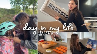 Momlife 🌼 neues Piano 🎹 KürbiscremeSuppe Rezept 🧡 Lifeofbinii ✨ [upl. by Riannon]