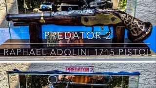 Predator 2 Raphael Adolini 1715 Pistol Signed by Danny Glover My Production [upl. by Thorn916]