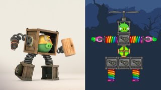 Bad piggies  piggy tales porkatron making [upl. by Yecal]