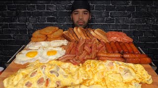 ASMR BREAKFAST MUKBANG [upl. by Ahcsim]