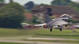 Gripen  Yeovilton airshow 2017 [upl. by Brit]