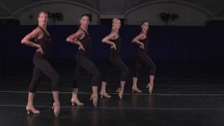 Rockettes Dance Moves Reindeer Knee Pops [upl. by Acilejna]