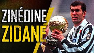 La storia di ZINÉDINE ZIDANE dalla STRADA a RE del calcio MONDIALE [upl. by Eidoow]