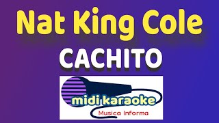 Nat King Cole  CACHITO  karaoke [upl. by Sheffield]