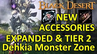 NEW ACCESSORY ASADAL BELT amp NECKLACE amp TIER 2 Dehkia Monster Zone Black Desert Online BDO [upl. by Ardell968]